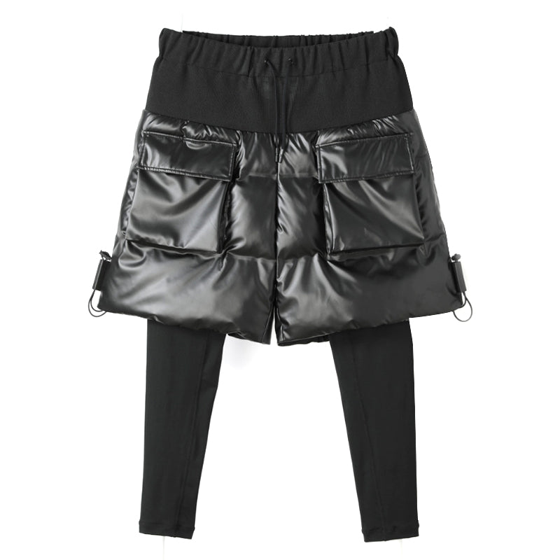 Streetwear Warrior Fleece / Cotton Pants With Elastic Waistband For men
