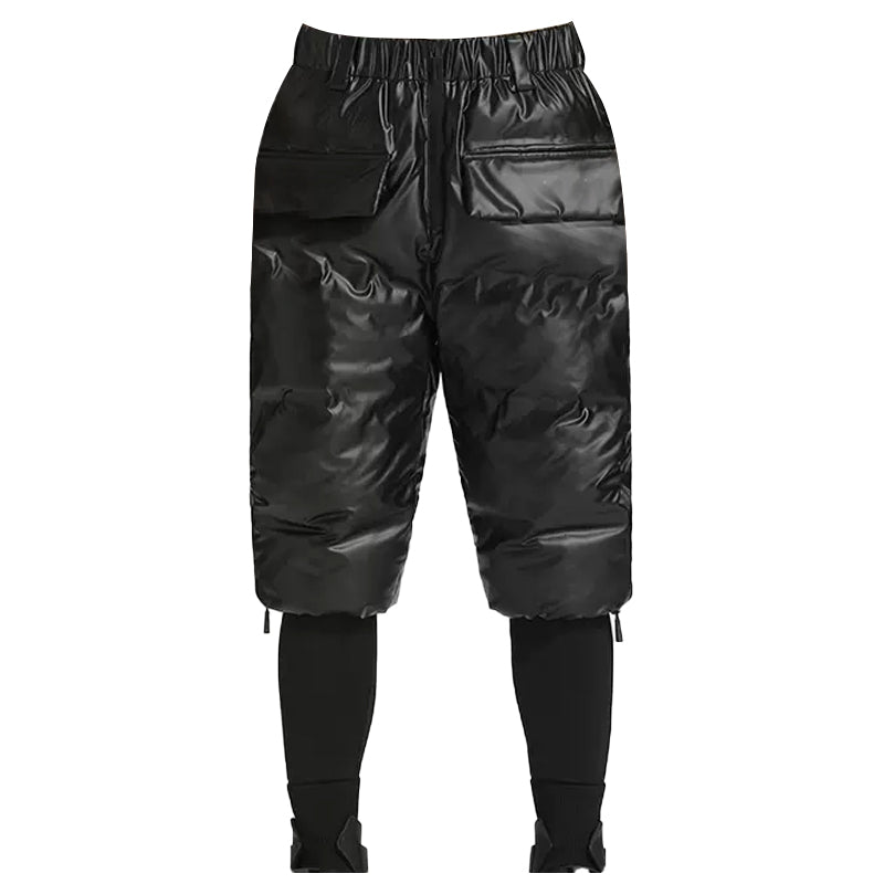 Streetwear Warrior Fleece / Cotton Pants With Elastic Waistband For men