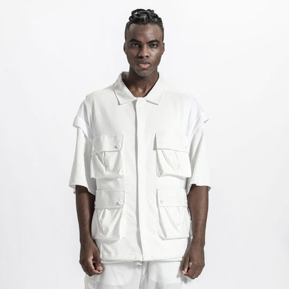 Tactical Warrior Shirts With Multi-Pocket Design For men