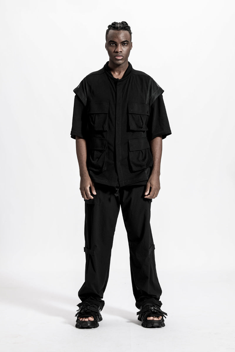 Tactical Warrior Shirts With Multi-Pocket Design For men