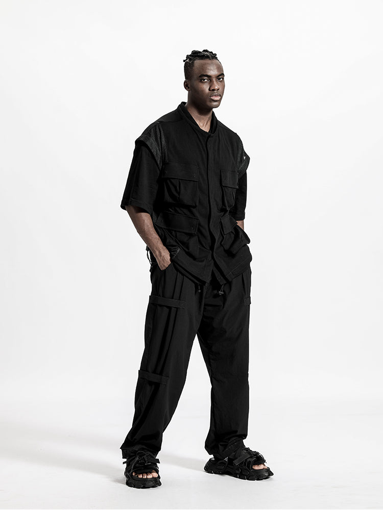 Tactical Warrior Shirts With Multi-Pocket Design For men