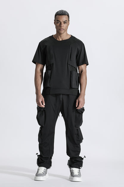Utilitarian Warrior T-Shirts With Durable Ripstop For men