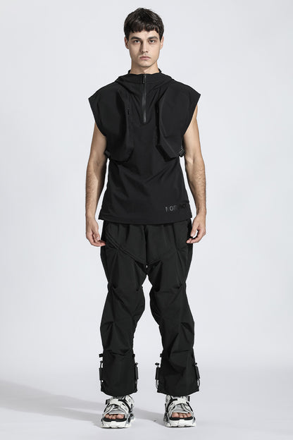 Patchwork panel Warrior Vests With Durable Ripstop For men