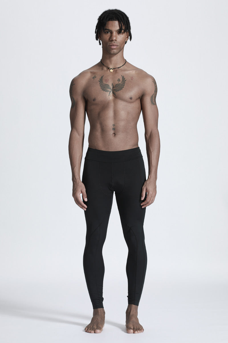 Slim Fit Warrior Base Layer Pants (Leggings) With Elastic Waistband For men