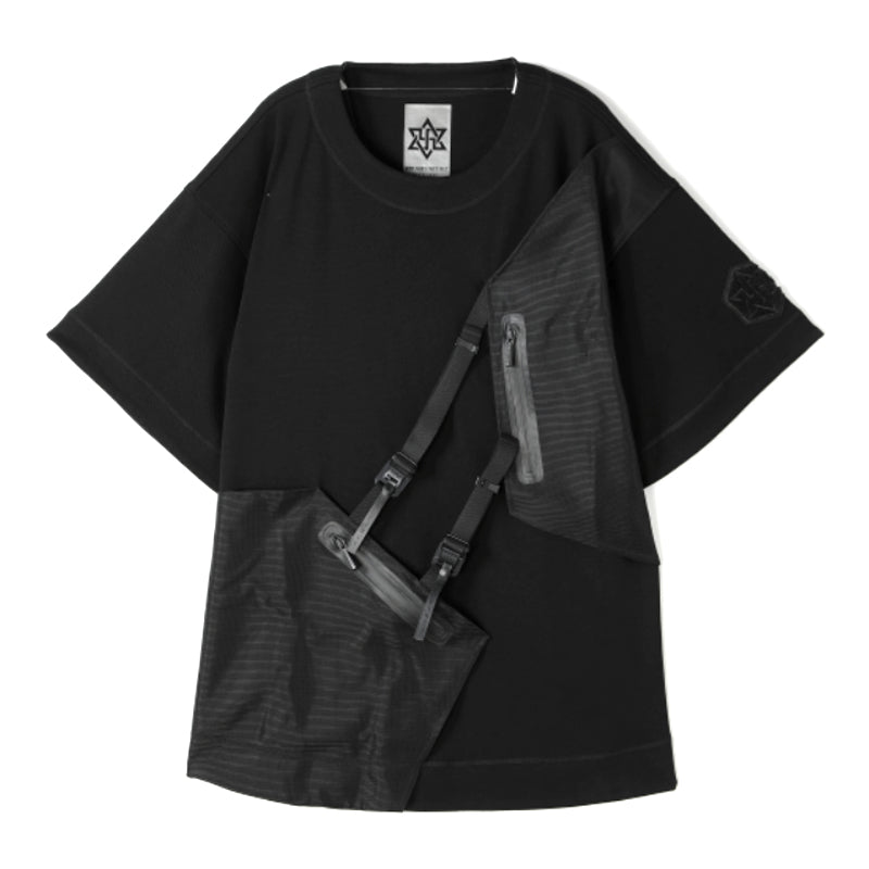 Cyberpunk Aesthetic Warrior T-Shirts With Durable Ripstop For men