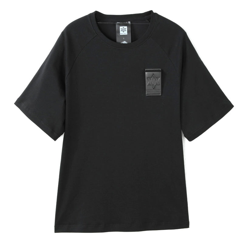 Patchwork panel Warrior T-Shirts With Durable Ripstop For men