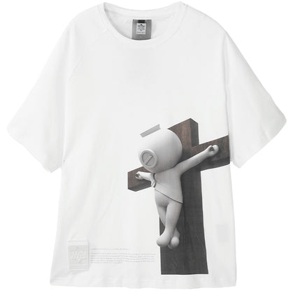 Streetwear Warrior T-Shirts With Durable Ripstop For men