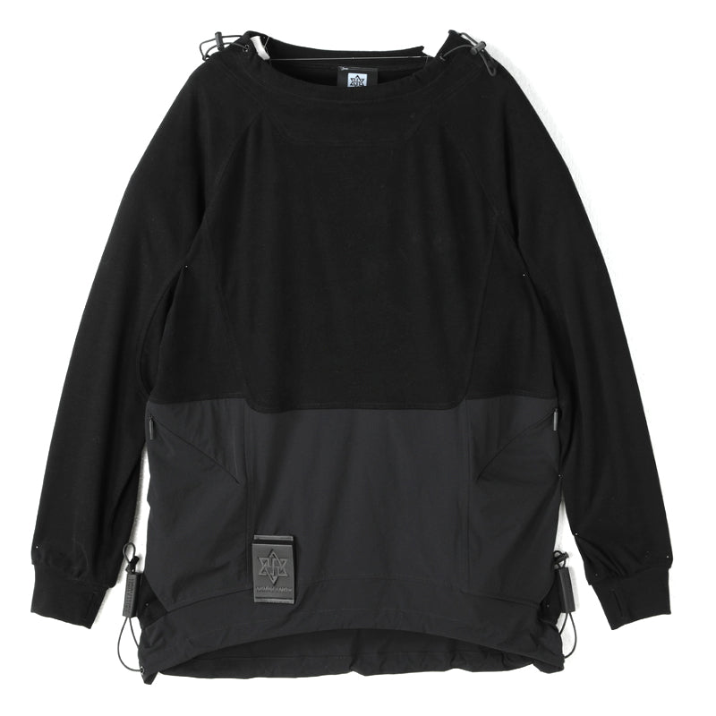 Patchwork panel T-Shirts With Durable Ripstop For men