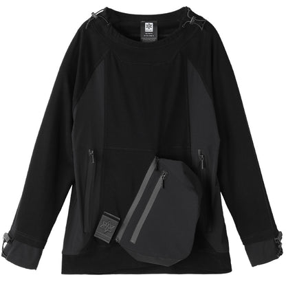 Patchwork panel Warrior T-Shirts With Durable Ripstop For men