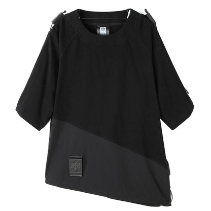 Patchwork panel Warrior T-Shirts With Durable Ripstop For men