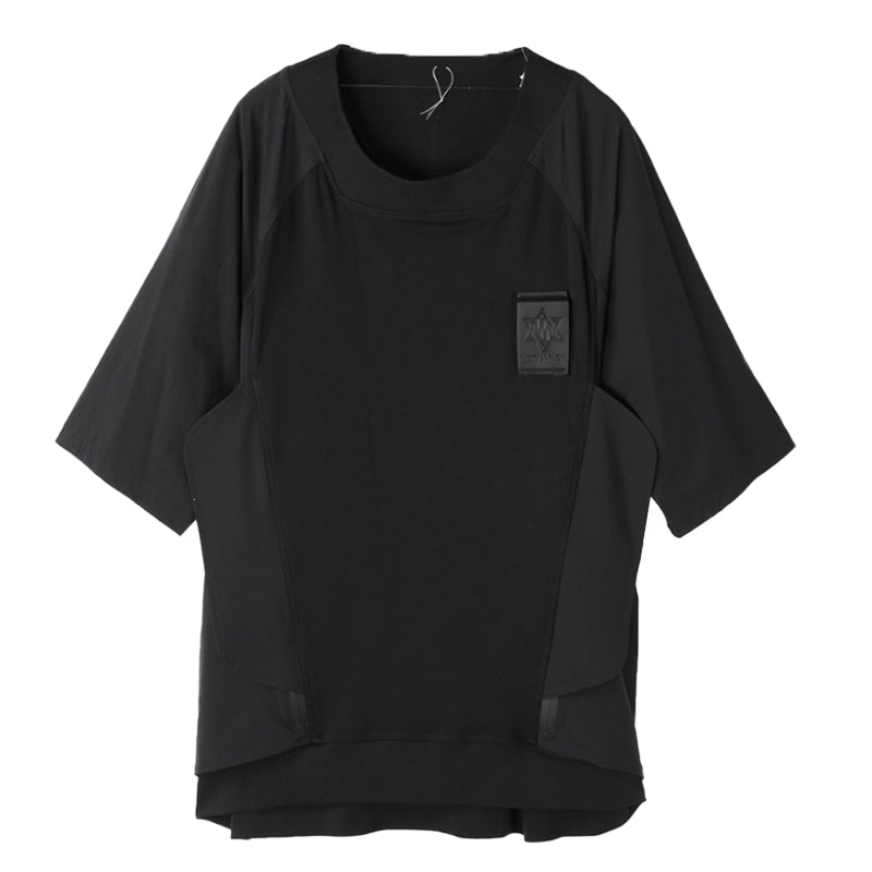 Patchwork panel Warrior T-Shirts With Durable Ripstop For men