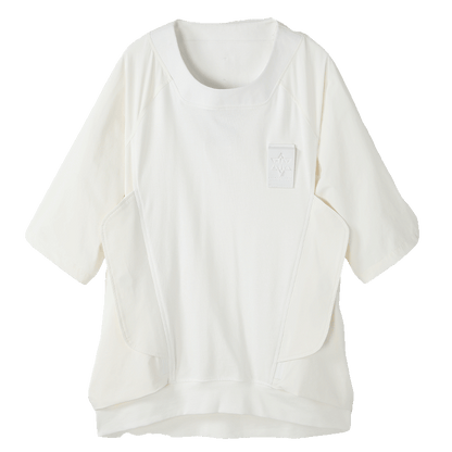 Patchwork panel Warrior T-Shirts With Durable Ripstop For men