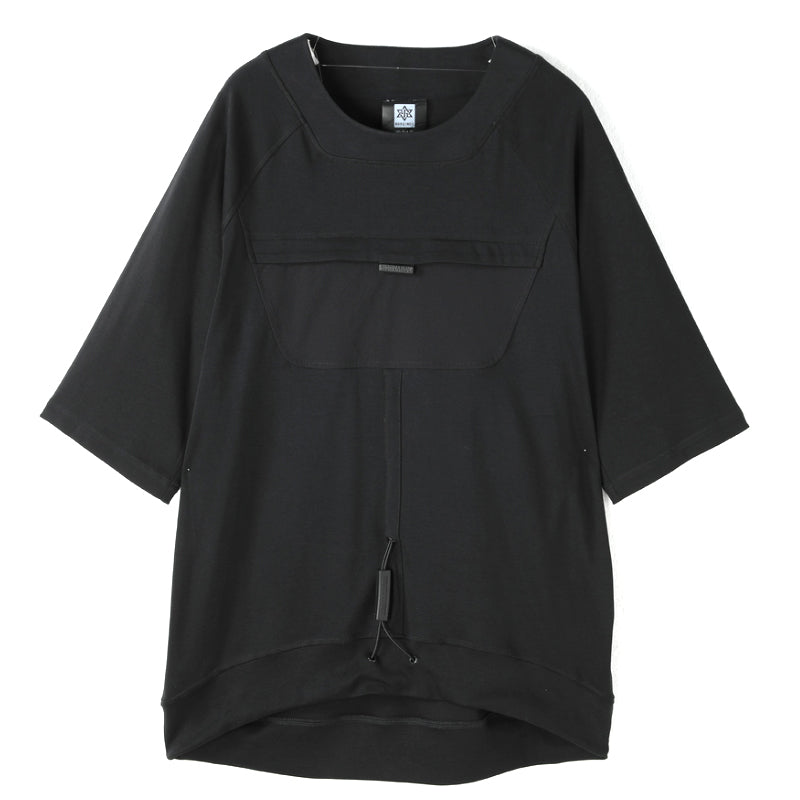 Patchwork panel Warrior T-Shirts With Durable Ripstop For men