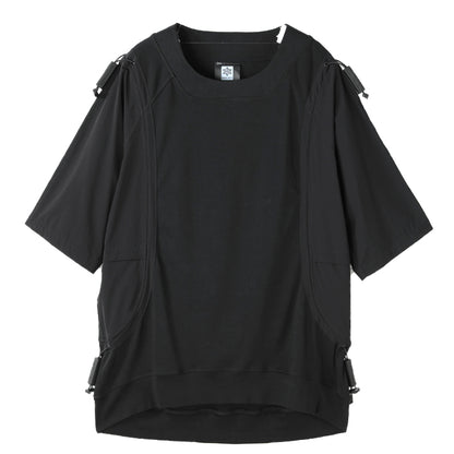 Patchwork panel Warrior T-Shirts With Durable Ripstop For men