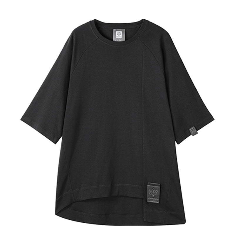 Patchwork panel Warrior T-Shirts With Durable Ripstop For men