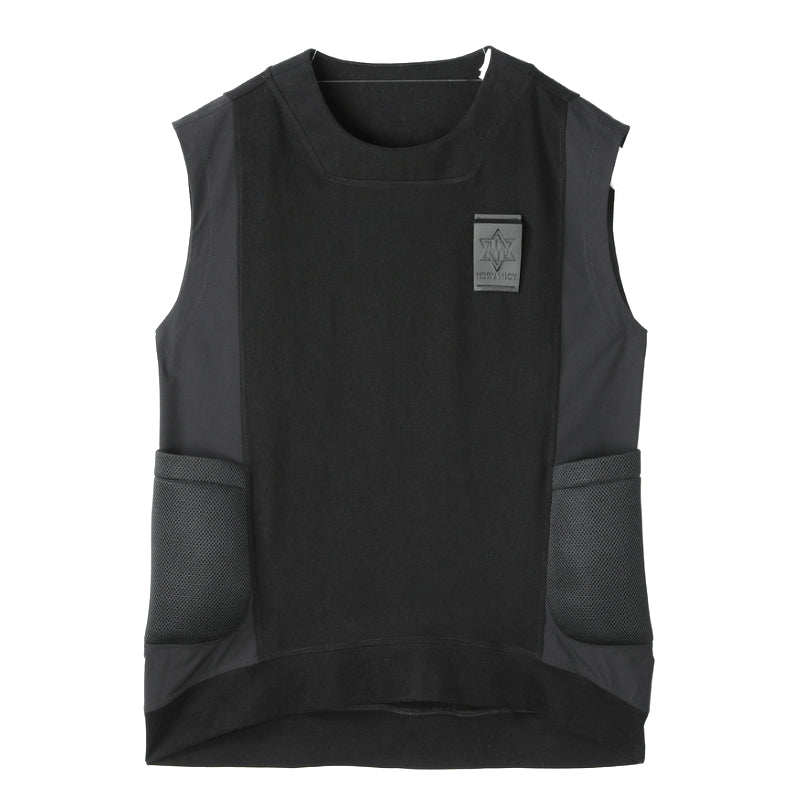 Patchwork panel Warrior Tank Tops (Sleeveless Tops) With Durable Ripstop For men