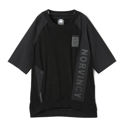 Patchwork panel Warrior T-Shirts With Durable Ripstop For men