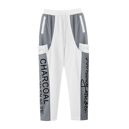 Avant-Garde Warrior Sweatpants With Adjustable Drawstring For men