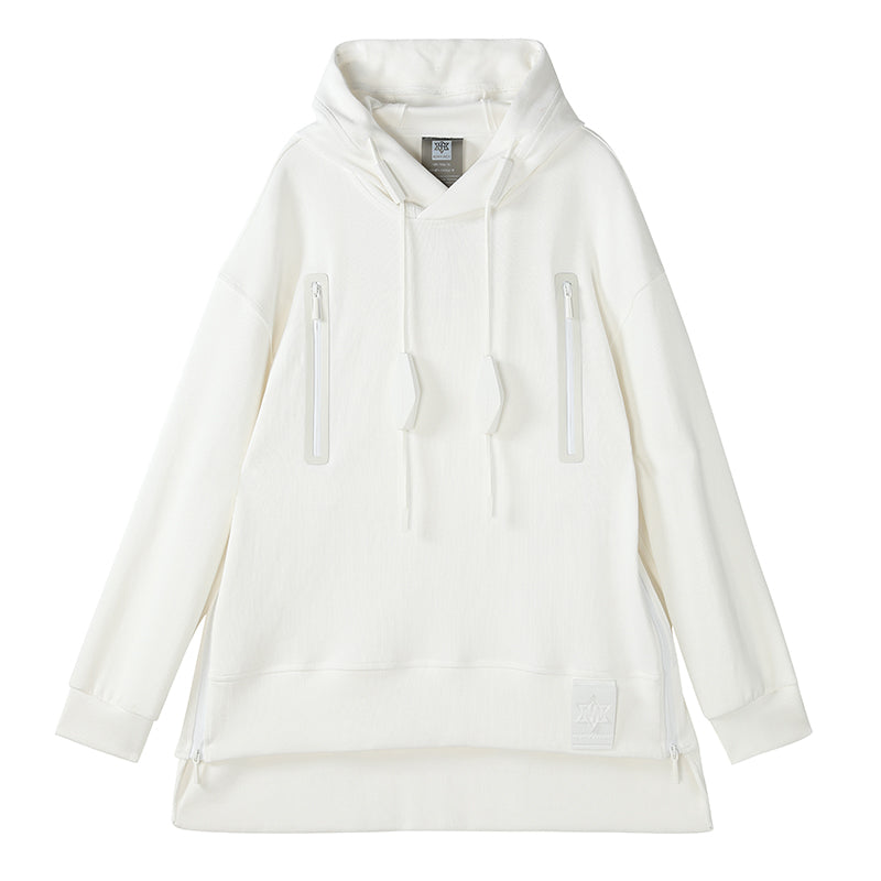 Loose/Relaxed Fit Warrior Hoodies & Sweatshirts With Multi-Pocket Design For men