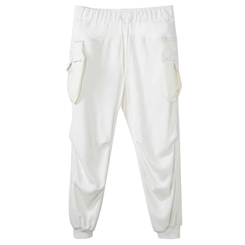 Minimalist Warrior Sweatpants With Elastic Waistband For men