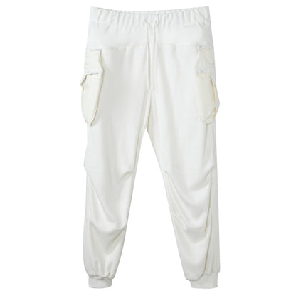 Minimalist Warrior Sweatpants With Elastic Waistband For men