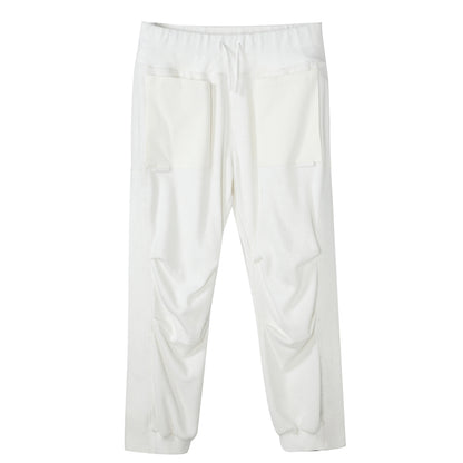 Minimalist Warrior Sweatpants With Elastic Waistband For men