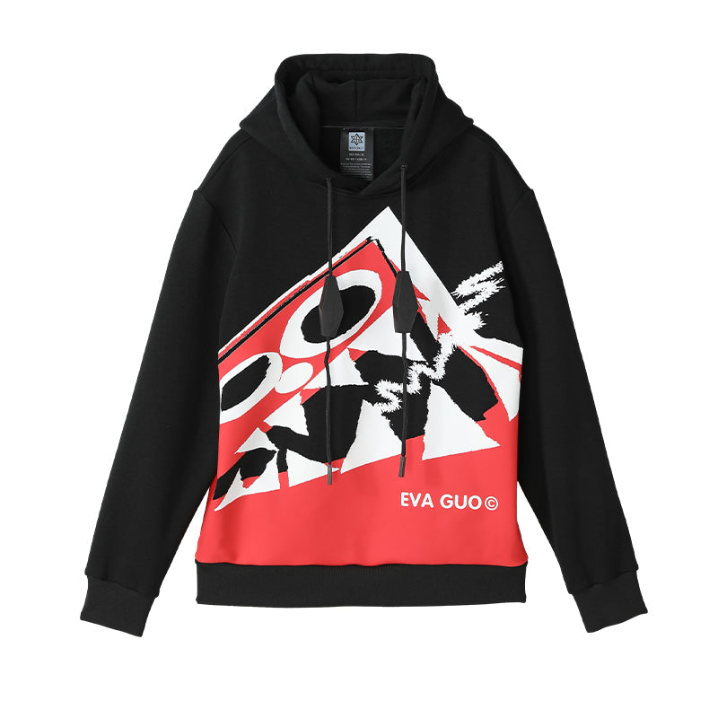 Avant-Garde Warrior Hoodies & Sweatshirts With Adjustable Drawstring For men