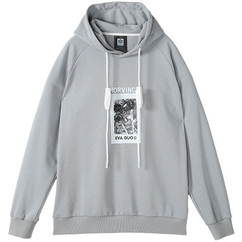 Avant-Garde Warrior Hoodies & Sweatshirts With Adjustable Drawstring For men