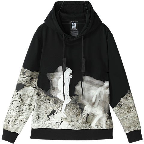 Avant-Garde Warrior Hoodies & Sweatshirts With Adjustable Drawstring For men