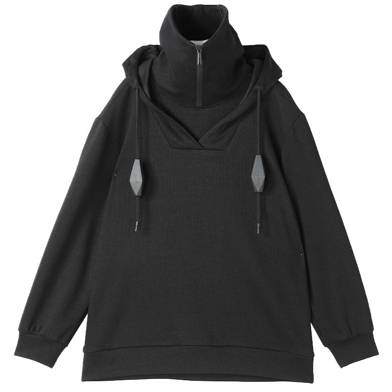 Avant-Garde Warrior Hoodies & Sweatshirts With Adjustable Drawstring For men