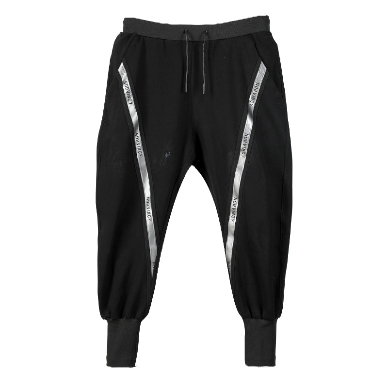 Streetwear Warrior Sweatpants With Elastic Waistband For men
