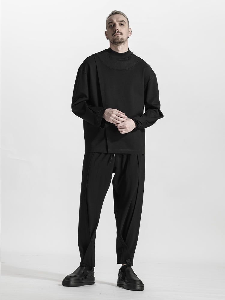Patchwork panel Warrior Shirts With Durable Ripstop For men