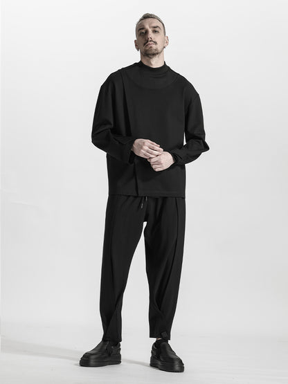 Patchwork panel Warrior Shirts With Durable Ripstop For men