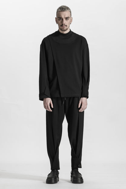 Patchwork panel Warrior Shirts With Durable Ripstop For men