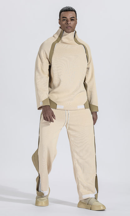 Streetwear Warrior Sweatpants With Elastic Waistband For men