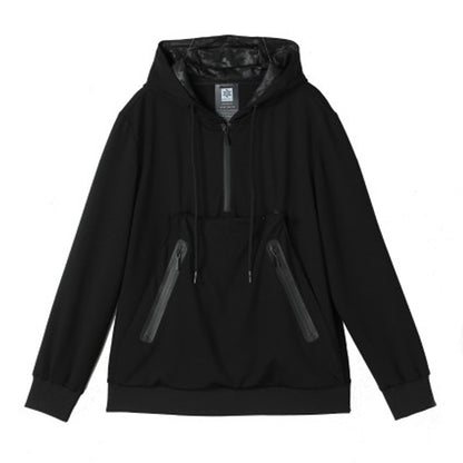 Avant-Garde Warrior Hoodies & Sweatshirts With Ribbed Cuffs/Hem For men