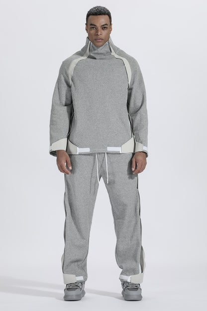 Patchwork panel Warrior Hoodies & Sweatshirts With Durable Ripstop For men