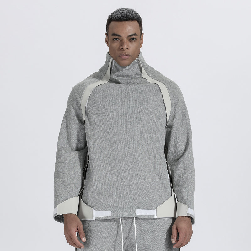 Patchwork panel Warrior Hoodies & Sweatshirts With Durable Ripstop For men