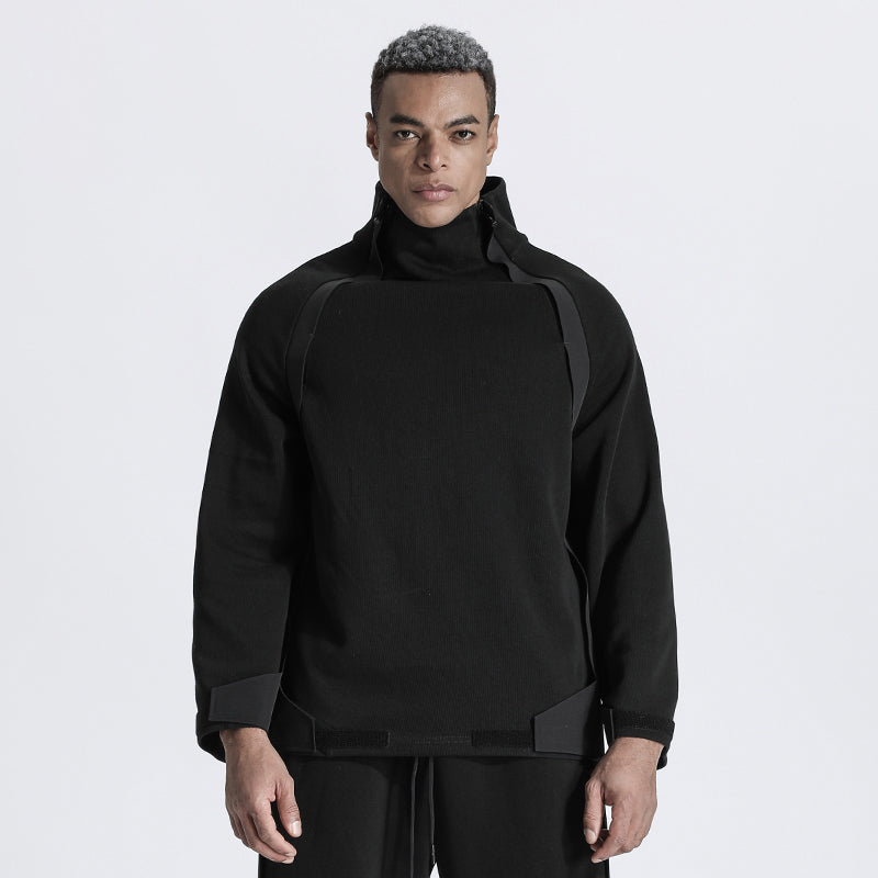 Patchwork panel Warrior Hoodies & Sweatshirts With Durable Ripstop For men