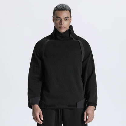Patchwork panel Warrior Hoodies & Sweatshirts With Durable Ripstop For men