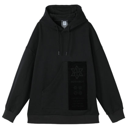 Avant-Garde Warrior Hoodies & Sweatshirts With Ribbed Cuffs/Hem For men