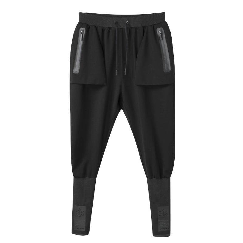 Minimalist Warrior joggers With Elastic Waistband For men