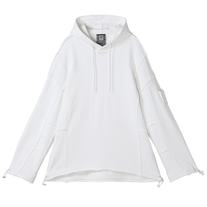 Streetwear Warrior Hoodies & Sweatshirts With Ribbed Cuffs/Hem For men