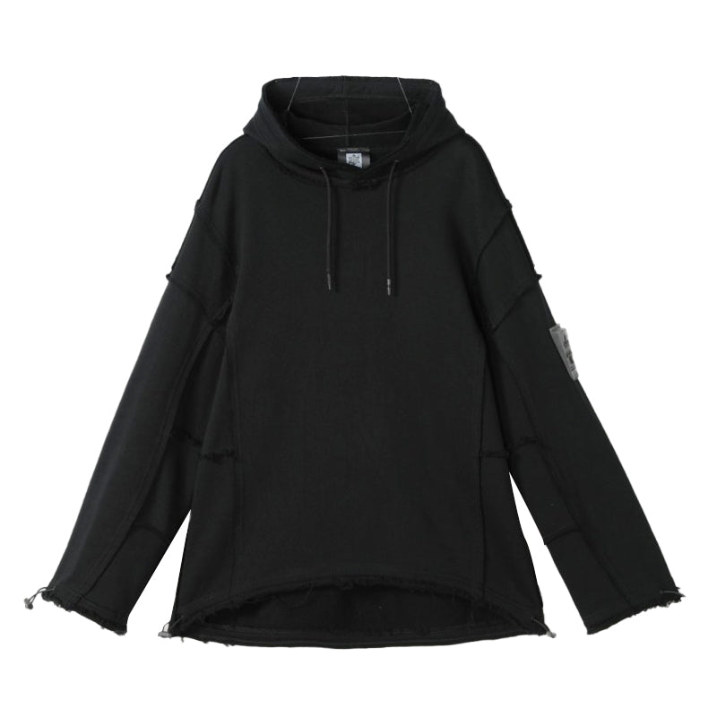Streetwear Warrior Hoodies & Sweatshirts With Ribbed Cuffs/Hem For men