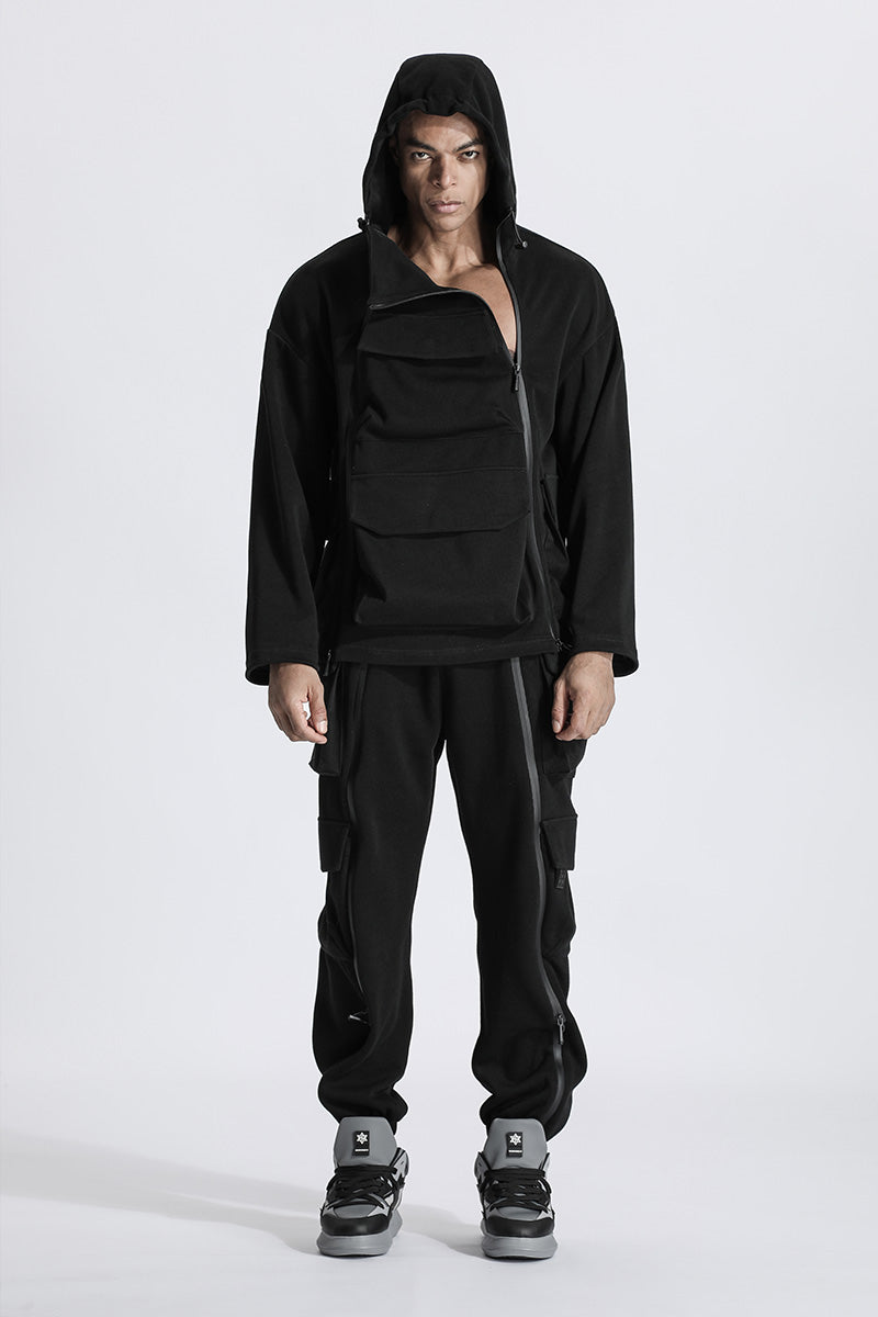 Avant-Garde Warrior Jackets With Multi-Pocket Design For men