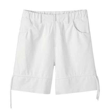 Patchwork panel Warrior Shorts With Elastic Waistband For men