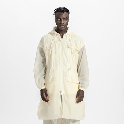 Streetwear Warrior Coats With Multi-Pocket Design For men