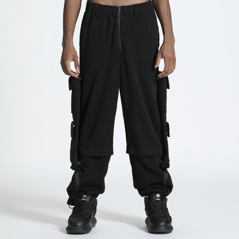 Tactical Warrior Sweatpants With Multi-Pocket Design For men