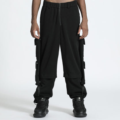 Tactical Warrior Sweatpants With Multi-Pocket Design For men