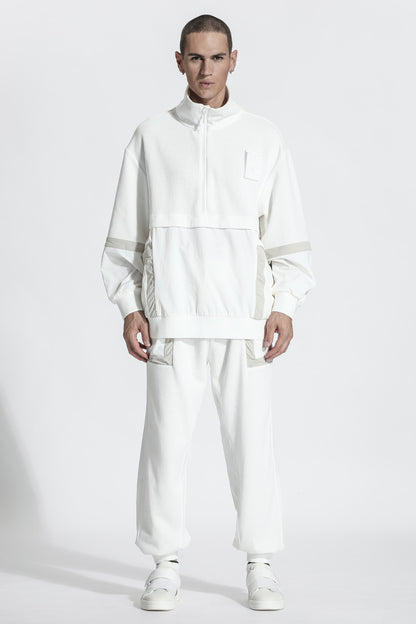 Futuristic Design Warrior Hoodies & Sweatshirts With Ribbed Cuffs/Hem For men